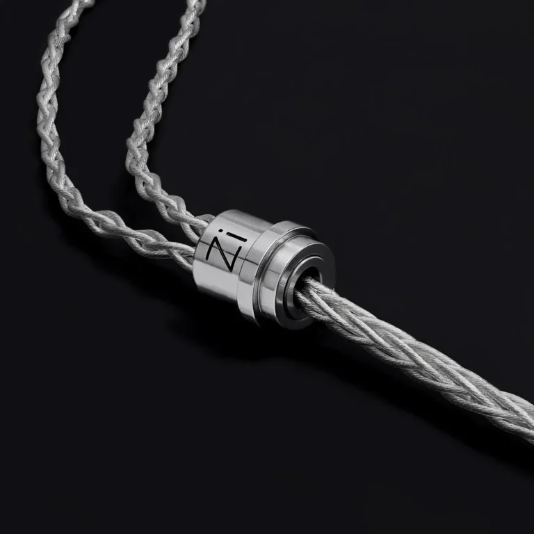 Gamer playing CS:GO with a mouse and keyboard while wearing wired In-Ear Monitors for precise audio positioning